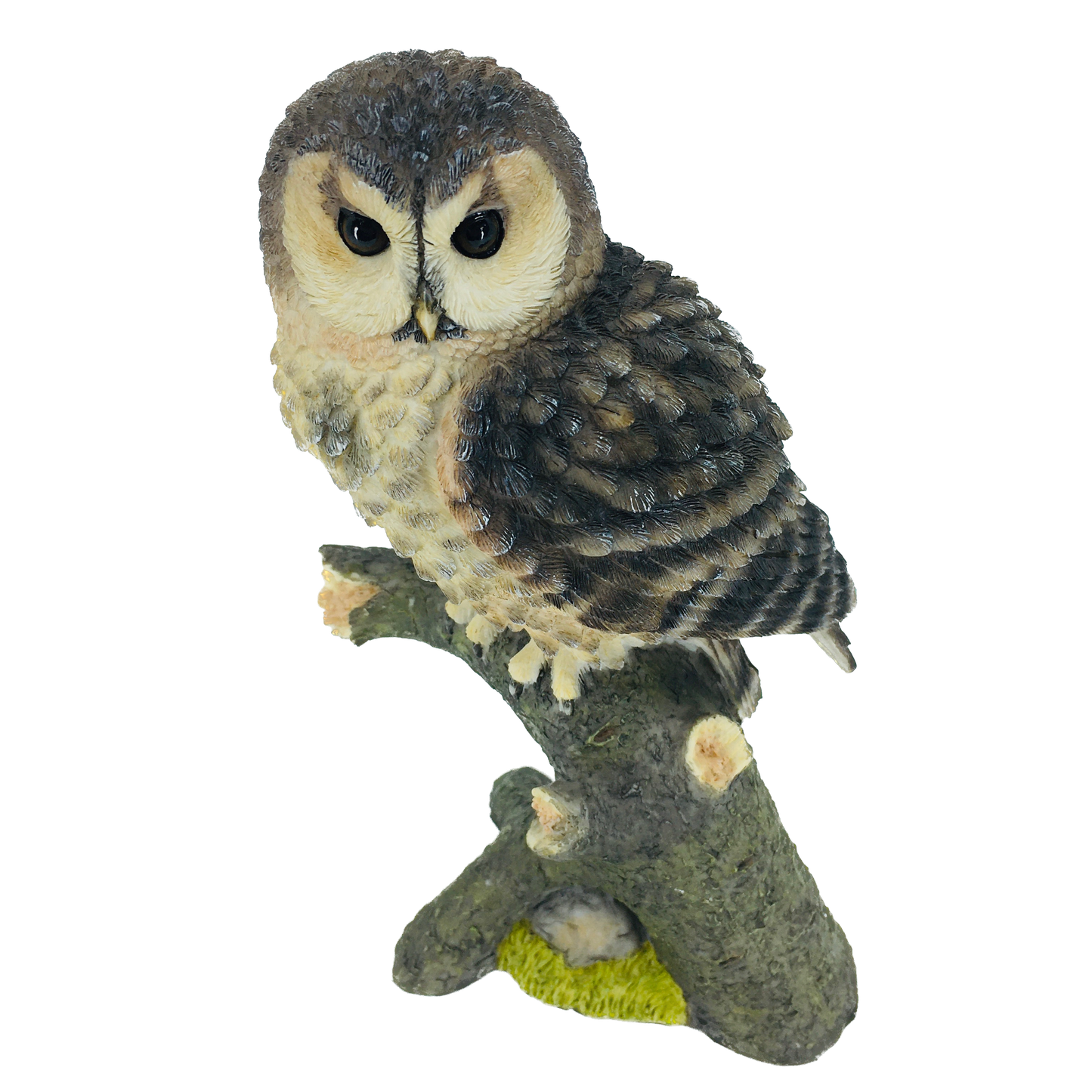 Owl on a Branch Small Decorative Figurine