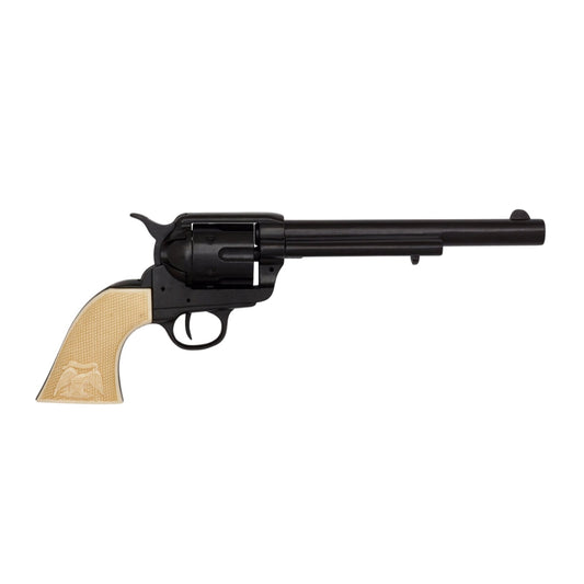 Denix Cal.45 Peacemaker Fildişi Siyah Revolver Replikası 7½" – ABD 1873