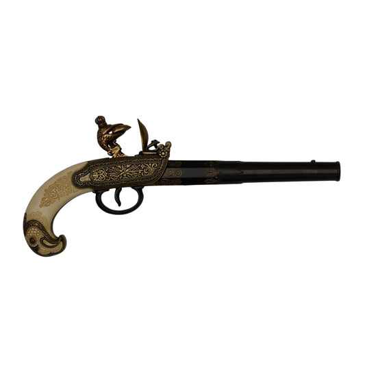 Denix Çakmaklı Av Tabanca Replikası – Rusya Tula 1790