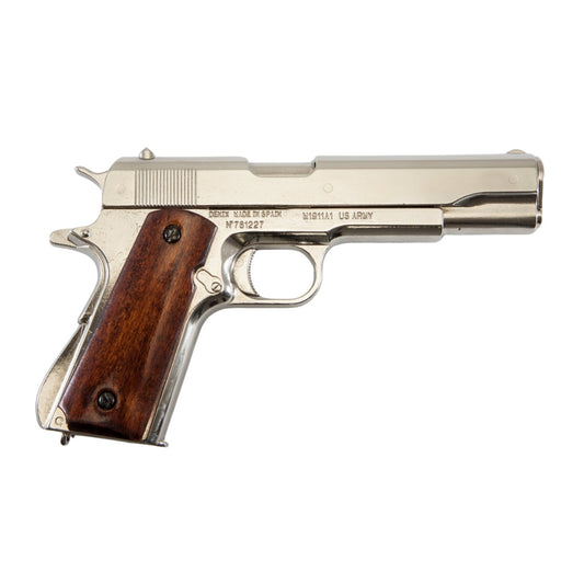 Denix M1911A1 Otomatik Tabanca Replikası Metal ve Ahşap – ABD 1911