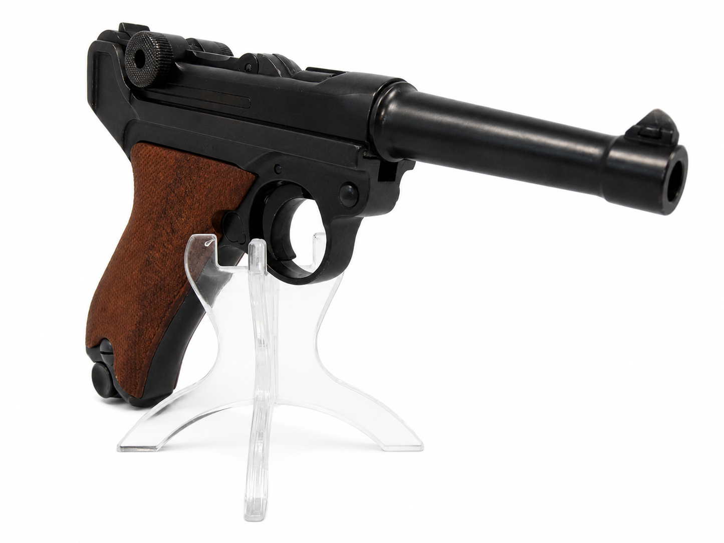 Denix Parabellum Luger P08 Ahşap Kabzalı Dekoratif Replika Tabanca | M-1143