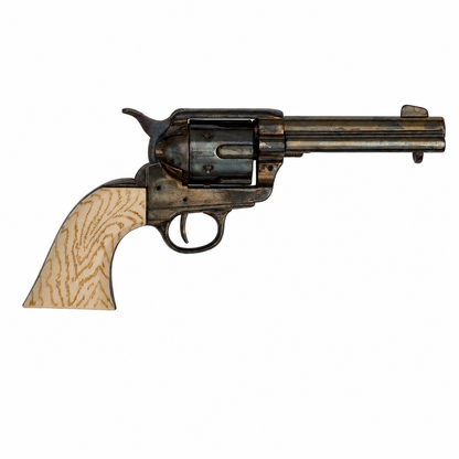 Denix Peacemaker Cal.45 Fildişi Desenli Replika Revolver | DNX8186