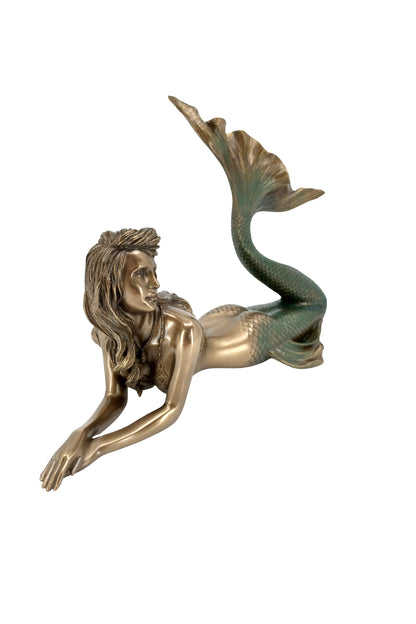 Veronese Deniz Kızı Biblo Bronz Renkli Dekoratif Obje - WU77001A4