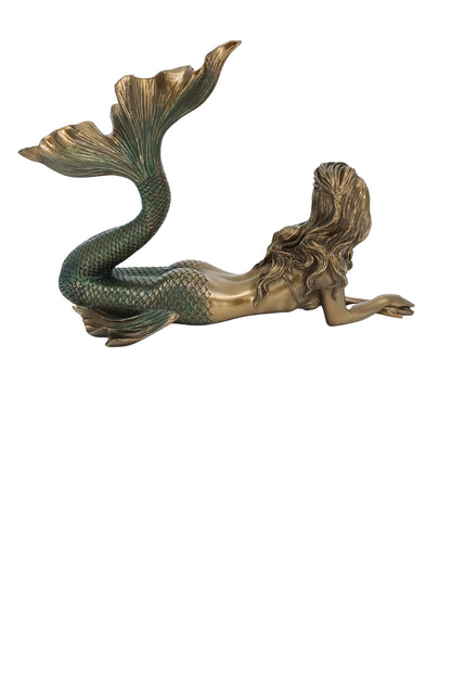 Veronese Deniz Kızı Biblo Bronz Renkli Dekoratif Obje - WU77001A4