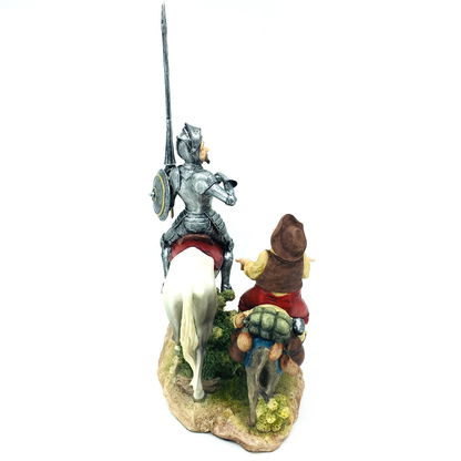 Don Quixote and Sancho Panza Collectible Figurine