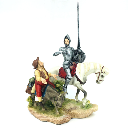 Don Quixote and Sancho Panza Collectible Figurine