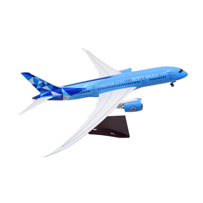 Etihad Airways Manchester City 1:100 Ölçekli Boeing Model Uçak