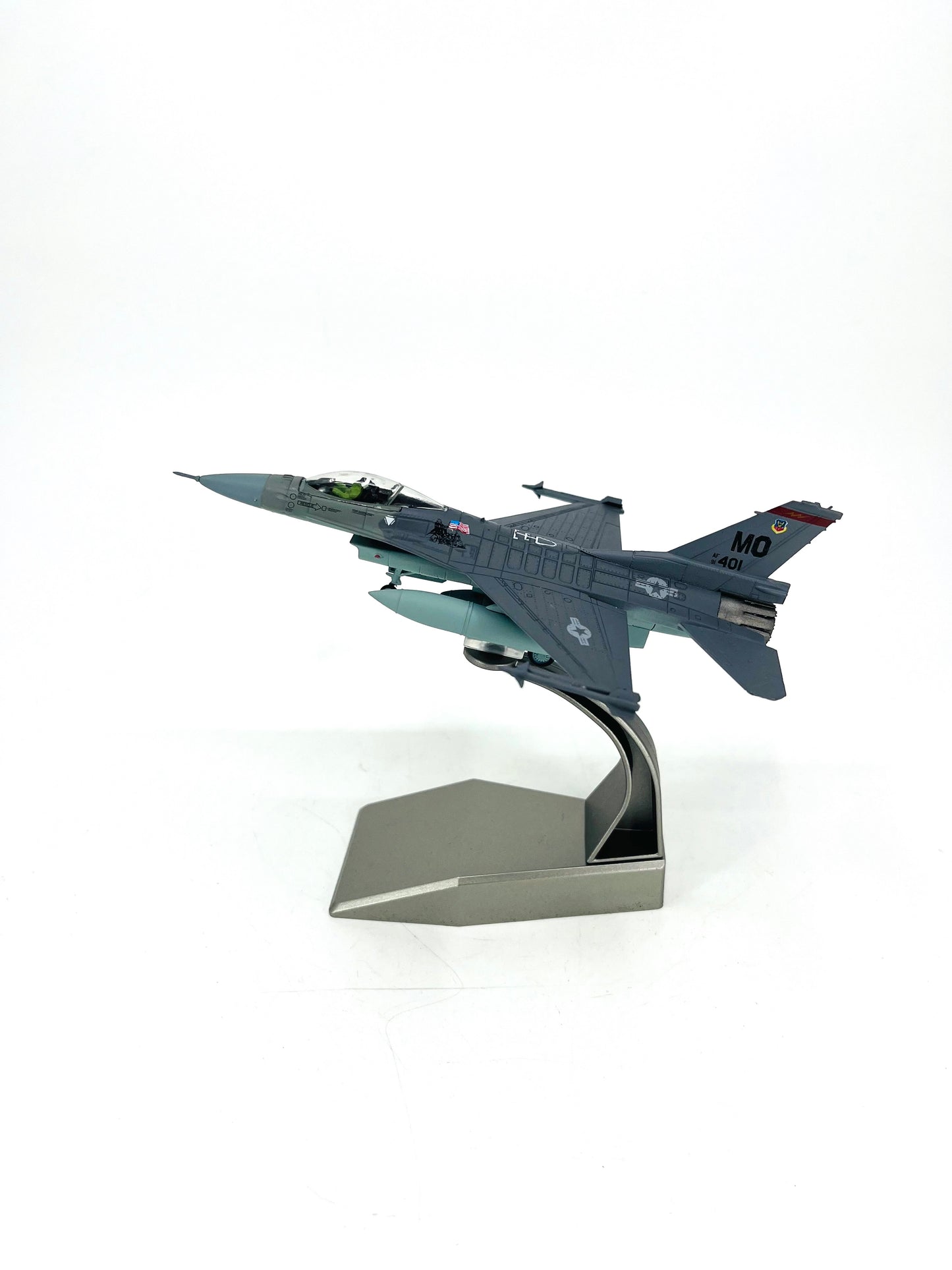 F-16 Fighting Falcon 1:100 Ölçekli Die-Cast Model Uçak - F16-C