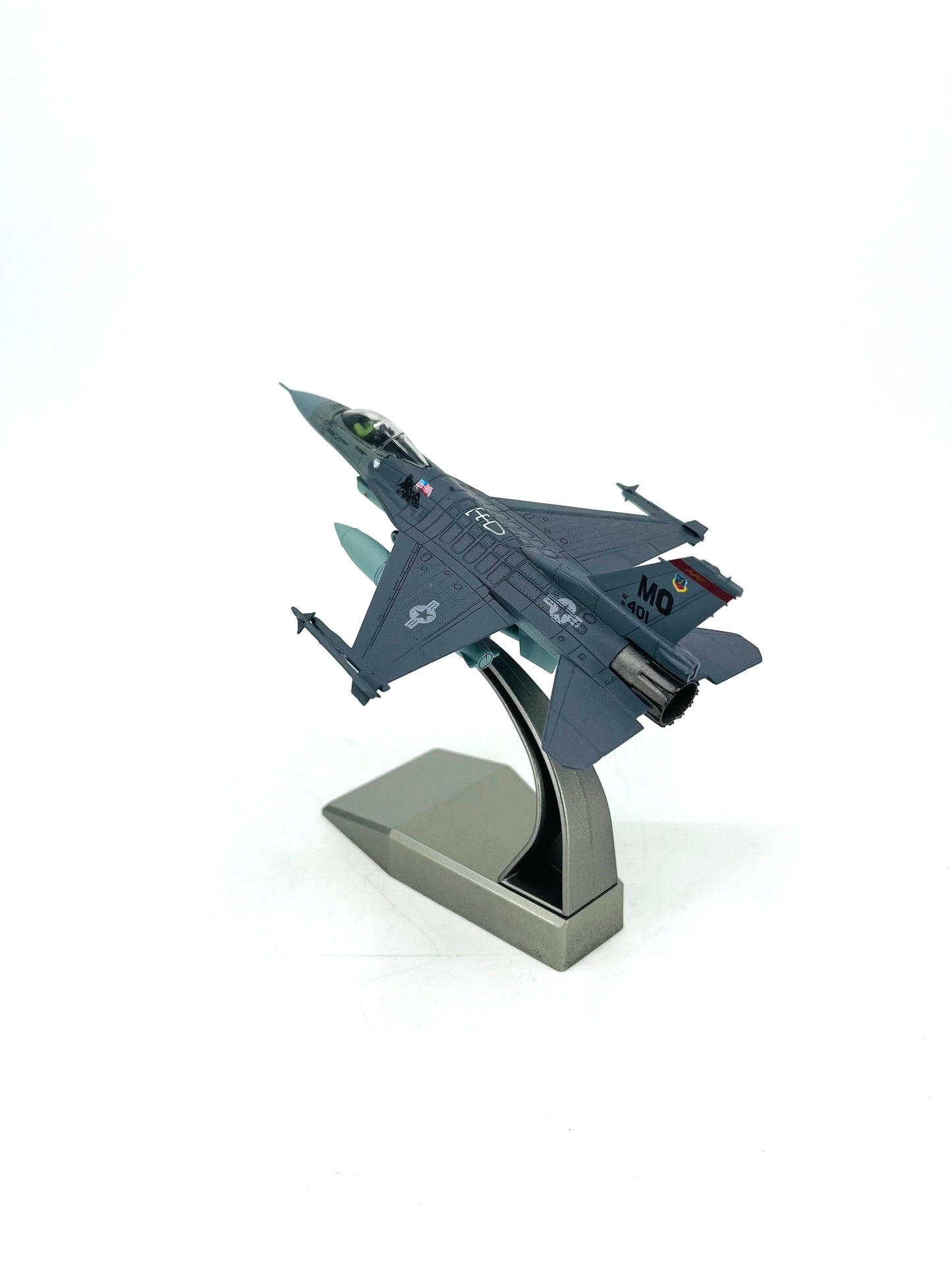 F-16 Fighting Falcon 1:100 Ölçekli Die-Cast Model Uçak - F16-C