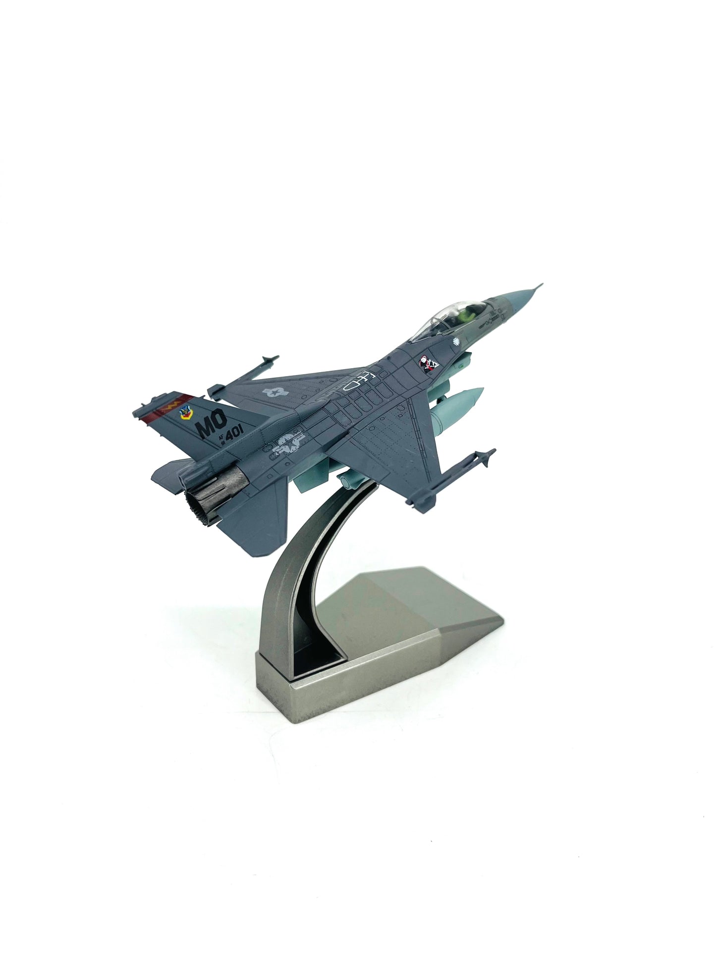 F-16 Fighting Falcon 1:100 Ölçekli Die-Cast Model Uçak - F16-C