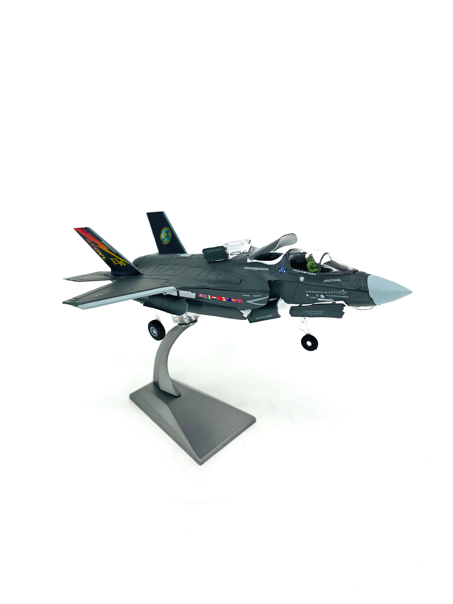 F-35 Lightning II Die-Cast Model Savaş Uçağı Maketi – F-35