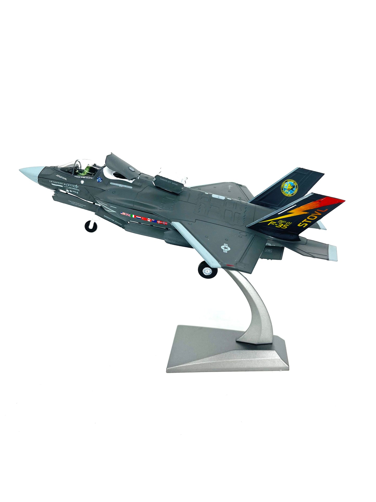 F-35 Lightning II Die-Cast Model Savaş Uçağı Maketi – F-35