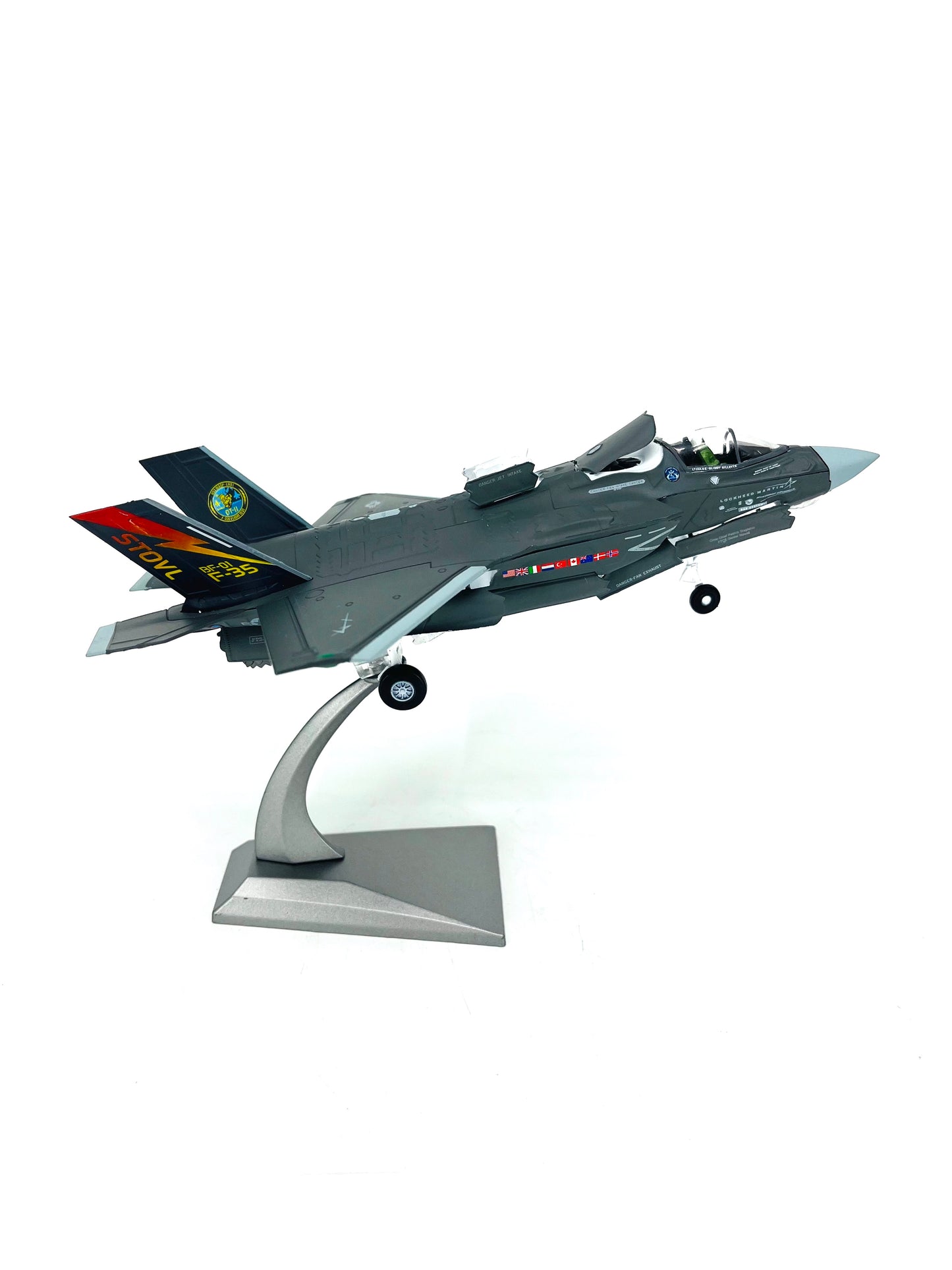 F-35 Lightning II Die-Cast Model Savaş Uçağı Maketi – F-35