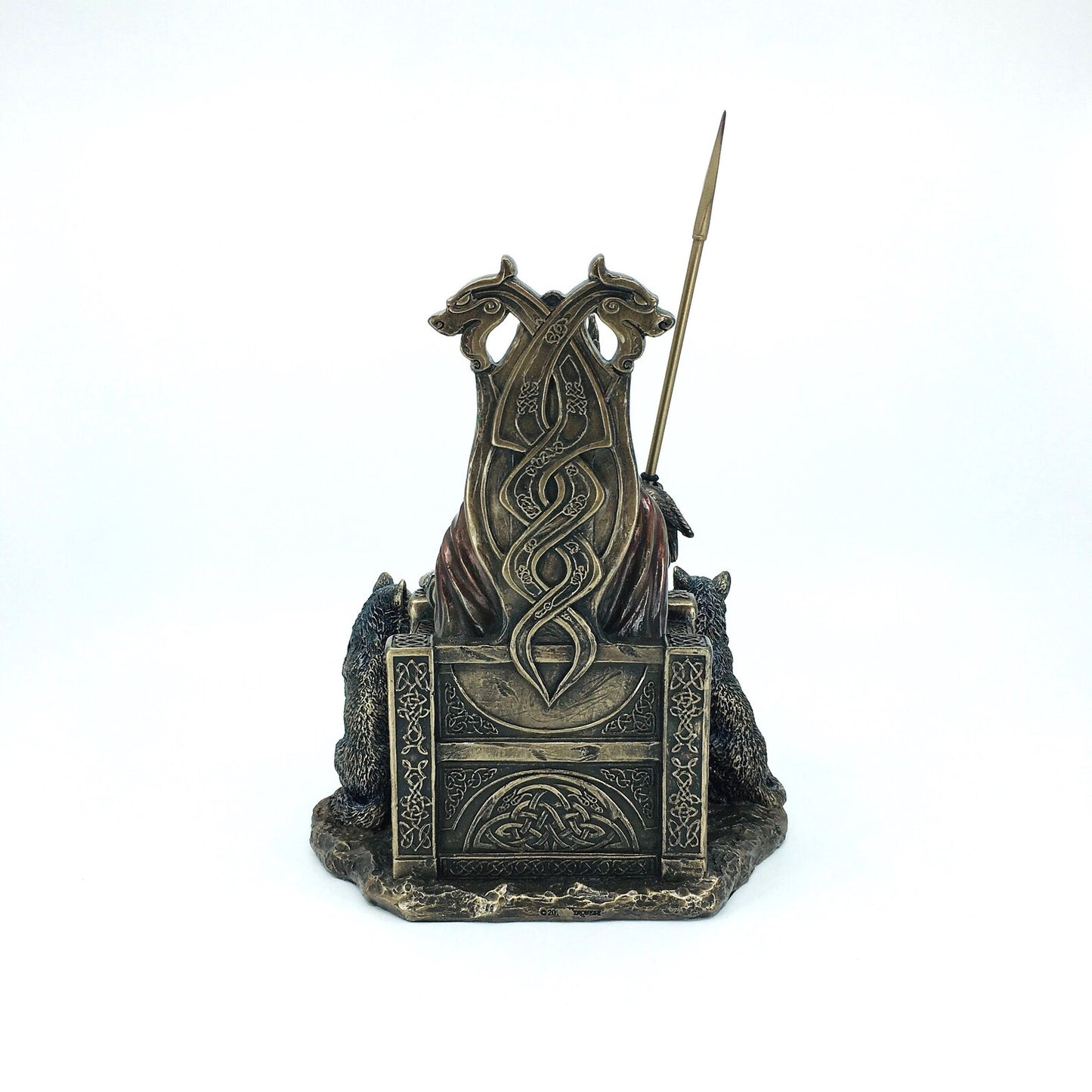 Figurine of Odin on the Throne of the Father of the Gods