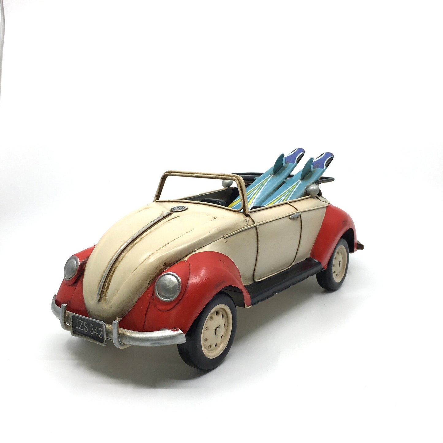 VW Beetle Convertible Decorative Retro Metal Vehicle