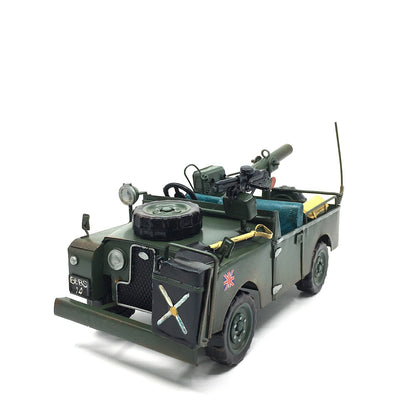 World War II British Decorative Metal Military Vehicle