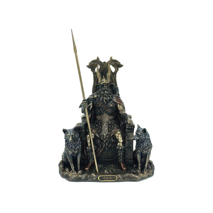 Figurine of Odin on the Throne of the Father of the Gods