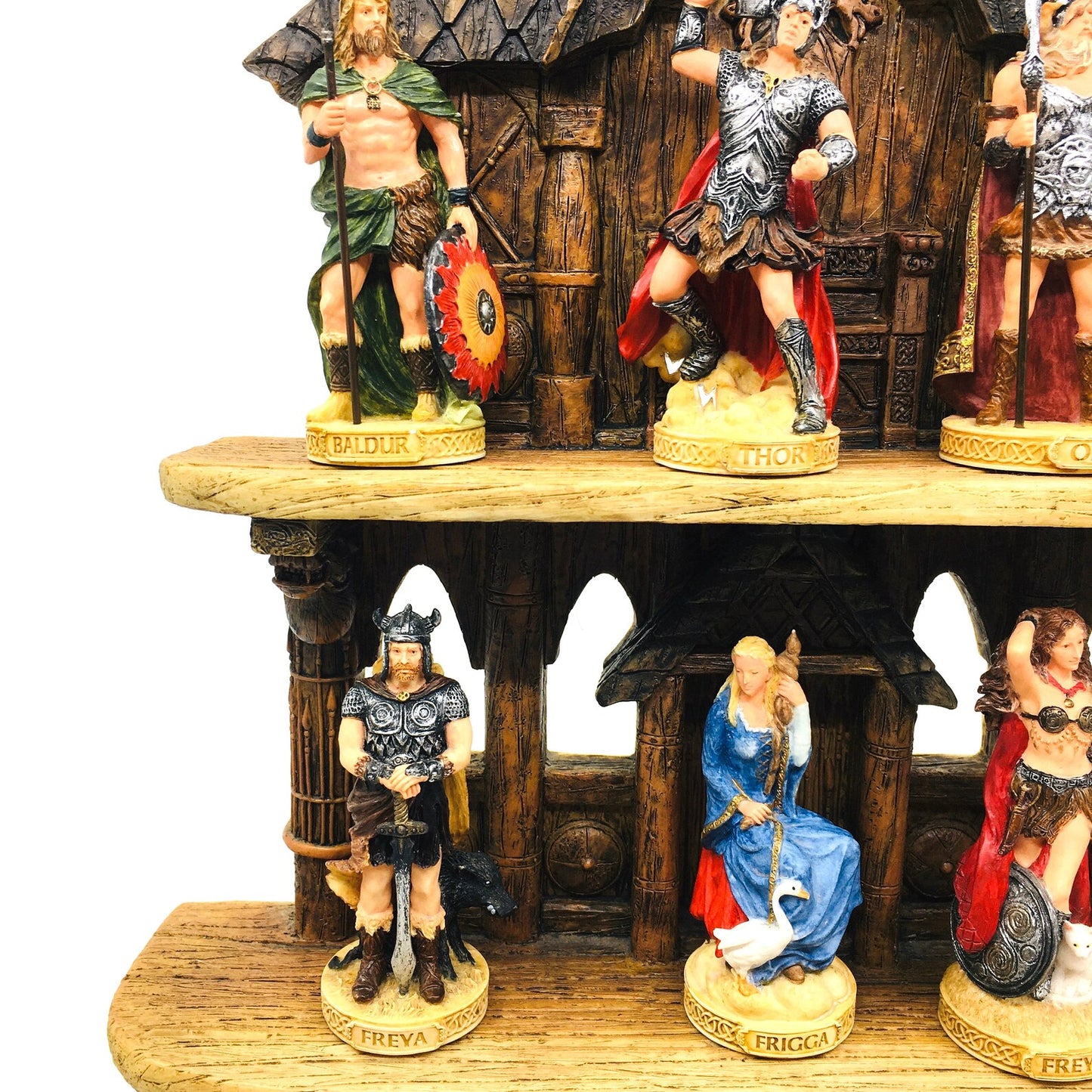 Norse Mythology Gods and Goddesses Pantheon Figurine Set