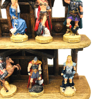 Norse Mythology Gods and Goddesses Pantheon Figurine Set