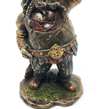 Drunk with Victory Viking Man Figurine