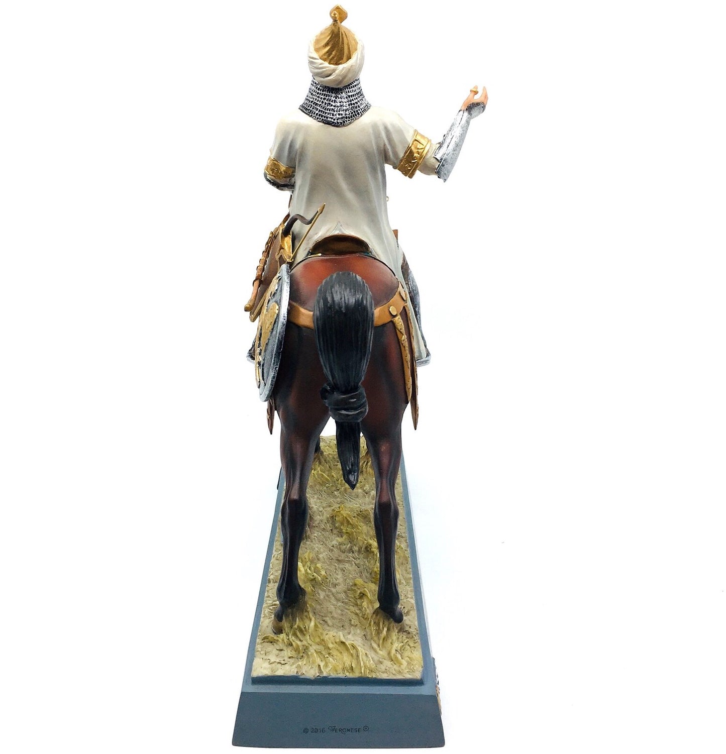 Great Seljuk Sultan Alparslan Figurine on Horseback