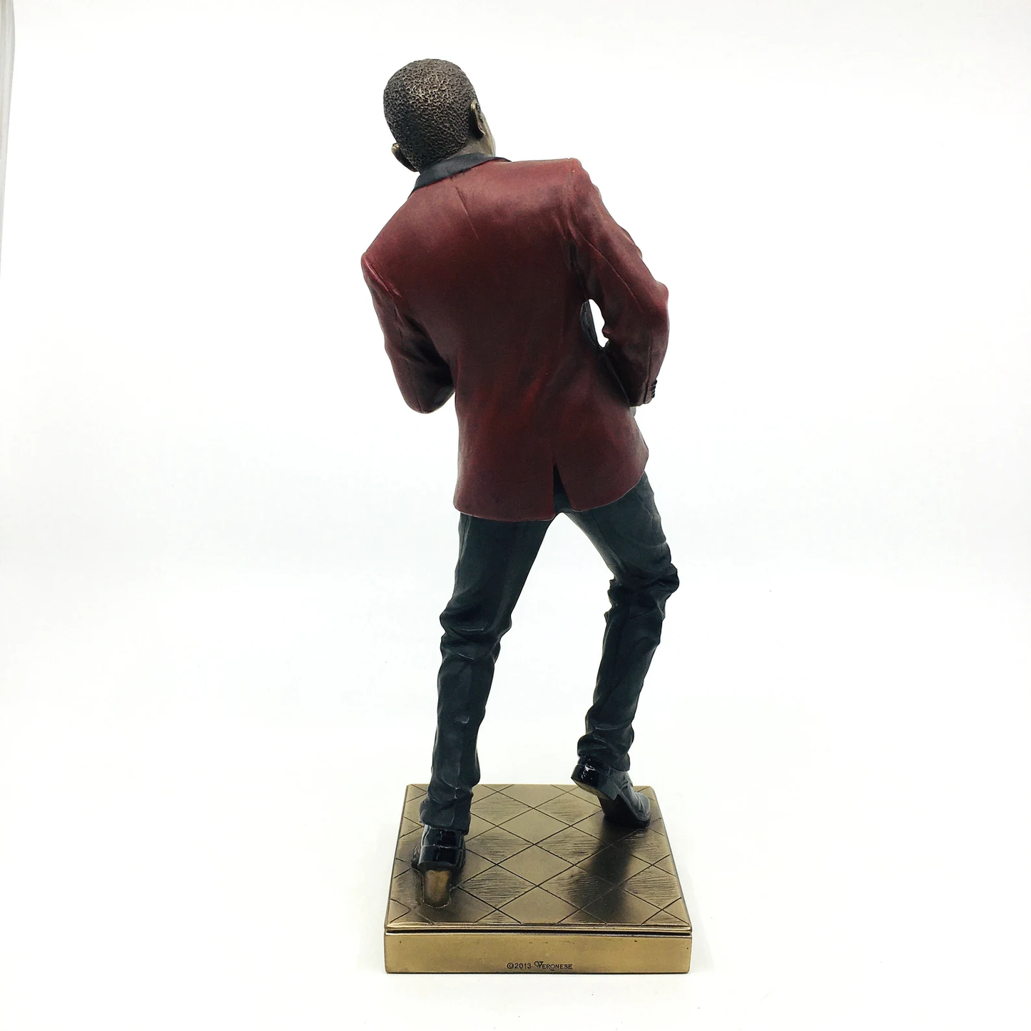 Black Jazz Musician Playing Saxophone Collectible Figurine