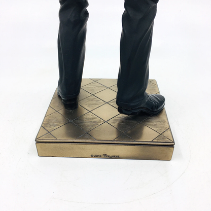 Male Black Jazz Musician Playing the Clarinet Collectible Figurine