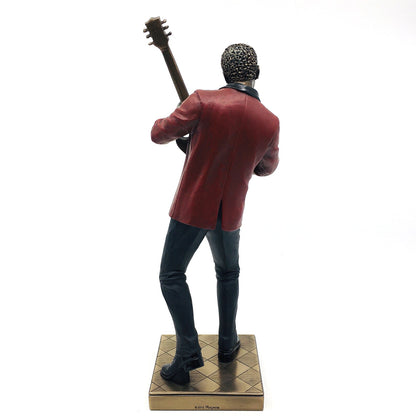 Male Black Jazz Musician Playing Guitar Trinket