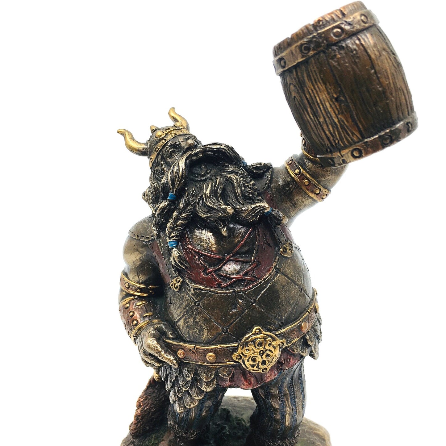 Drunk with Victory Viking Man Figurine