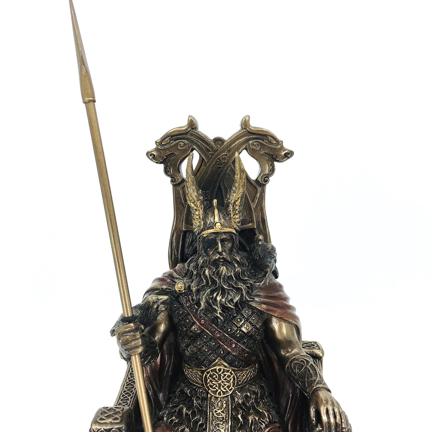 Figurine of Odin on the Throne of the Father of the Gods