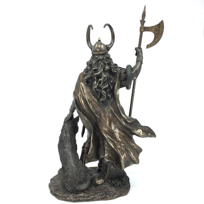 Loki Figurine, Norse God of Evil and Cunning