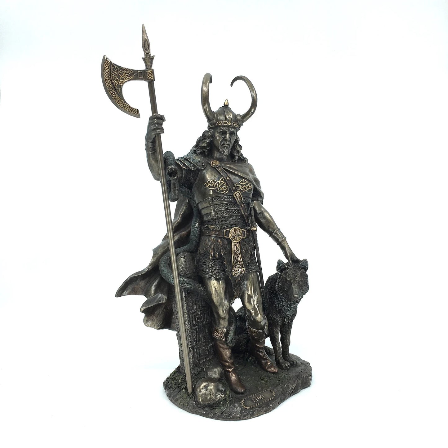 Loki Figurine, Norse God of Evil and Cunning