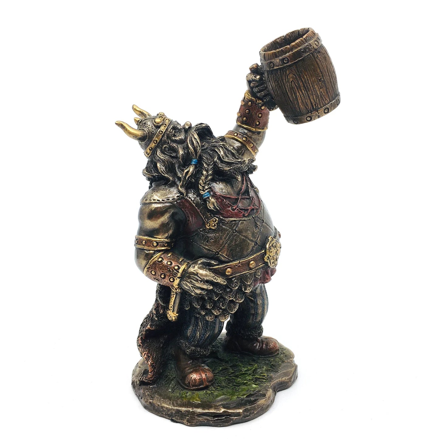 Drunk with Victory Viking Man Figurine