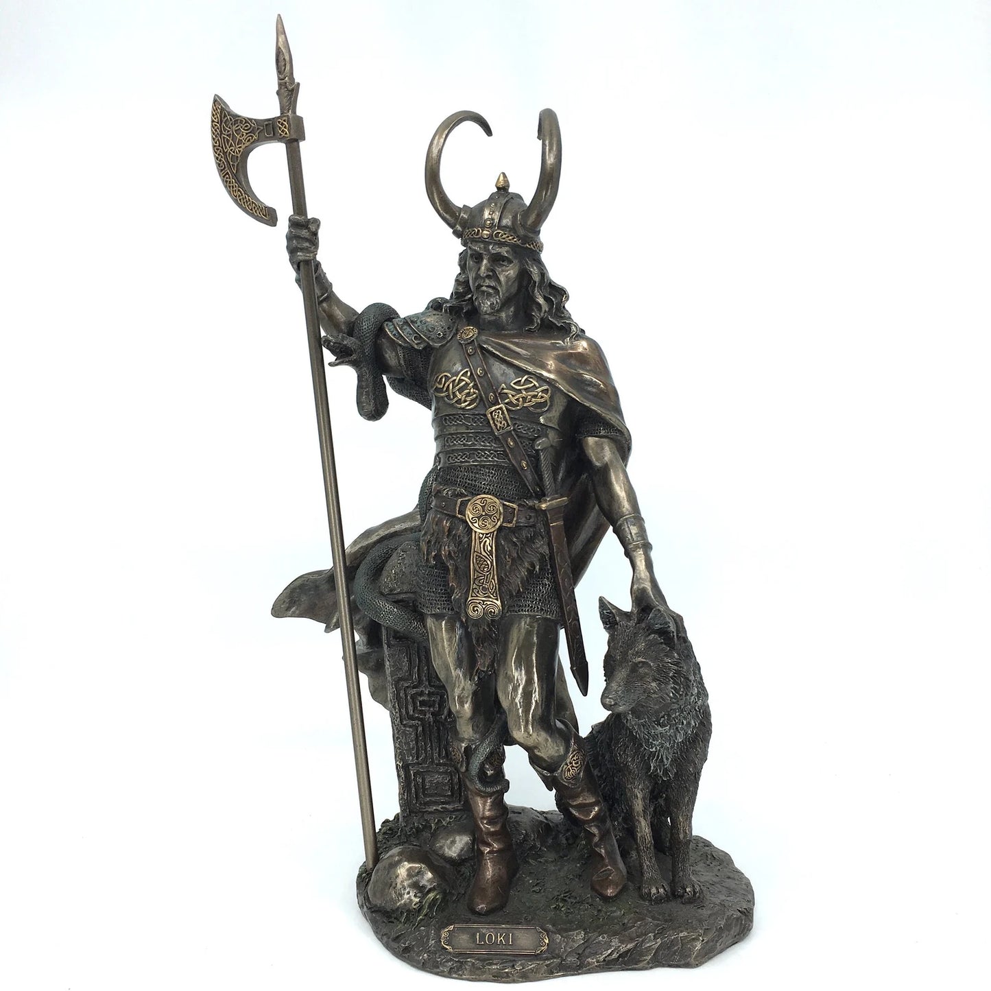 Loki Figurine, Norse God of Evil and Cunning