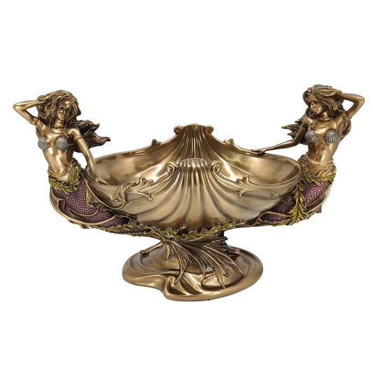 Veronese Deniz Kızı Figürlü Dekoratif Gondol Kase - AN10475A4