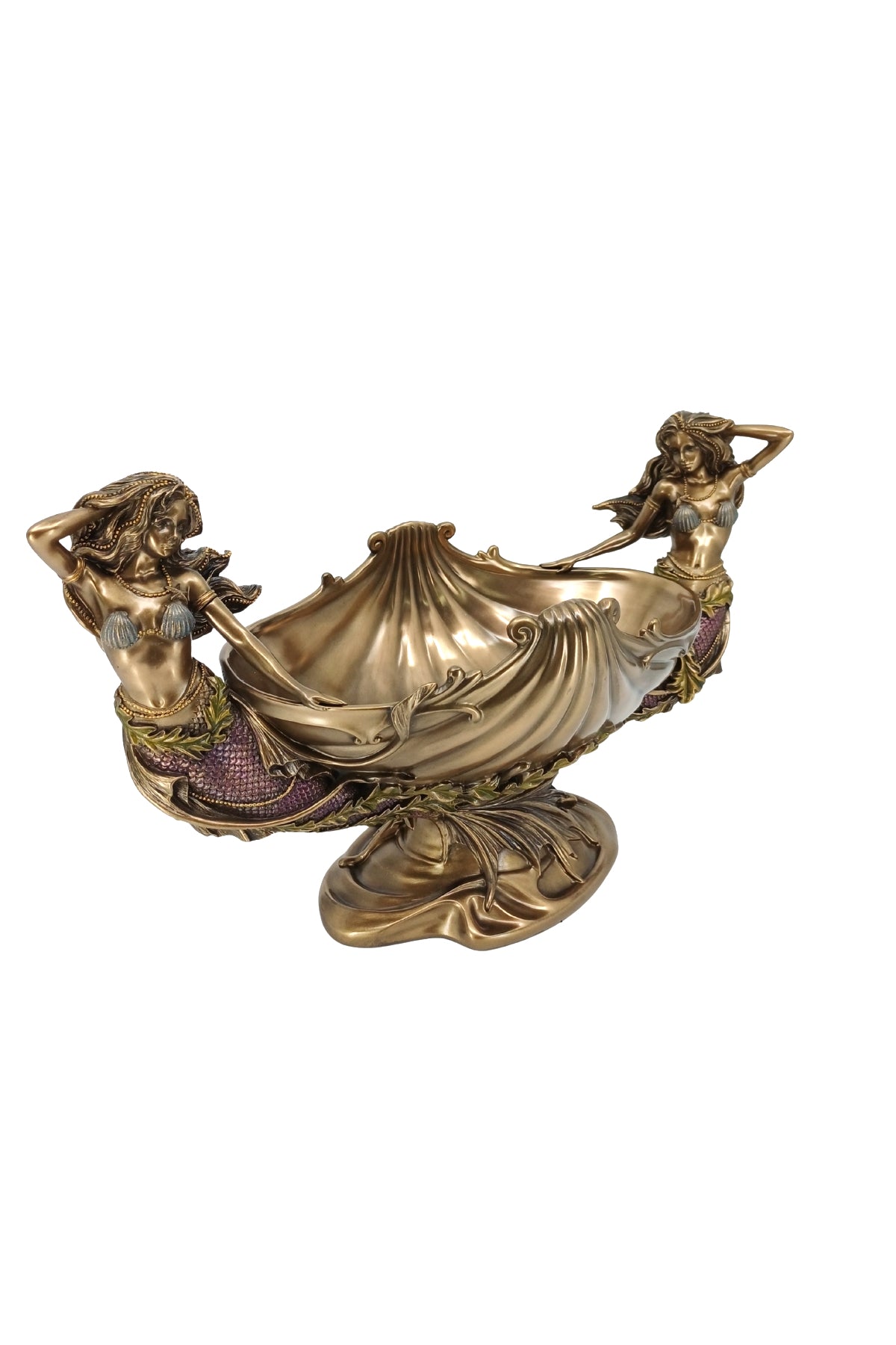 Veronese Deniz Kızı Figürlü Dekoratif Gondol Kase - AN10475A4