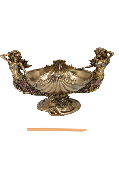 Veronese Deniz Kızı Figürlü Dekoratif Gondol Kase - AN10475A4