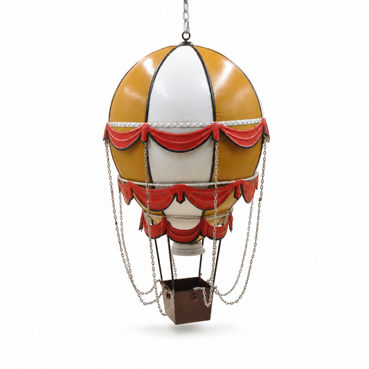 Jayland Metal Asılabilir Vintage Sıcak Hava Balonu 45 cm | JL67FB1029YW