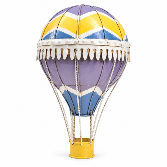 Jayland Metal Mini Boy Retro Sıcak Hava Balonu | JLFB5417-1