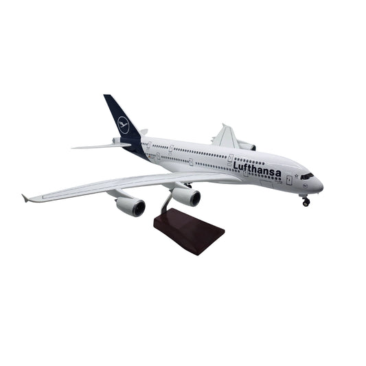 Airbus A380 Lufthansa Model Maket Uçak 1/160 Ölçekli (45.5 cm)