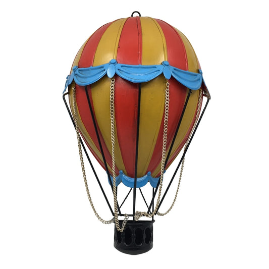 Jayland Metal Sıcak Hava Balonu Duvar Dekoru - JLFB4987-RY