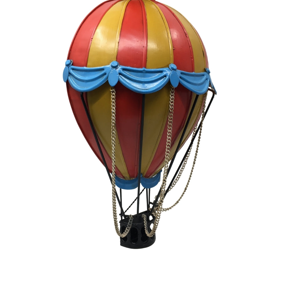 Jayland Metal Sıcak Hava Balonu Duvar Dekoru - JLFB4987-RY