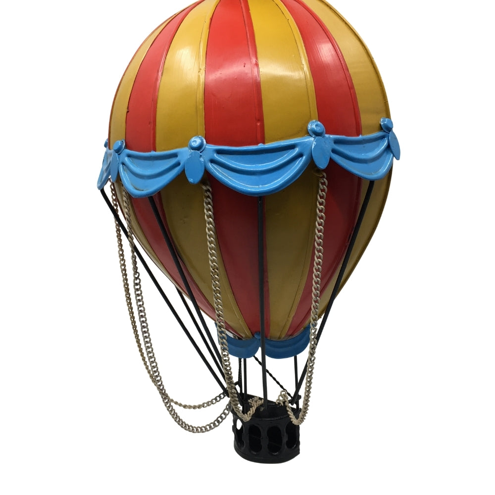 Jayland Metal Sıcak Hava Balonu Duvar Dekoru - JLFB4987-RY