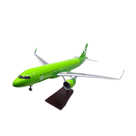 1/80 S7 Airlines Airbus A320 NEO Model Uçak