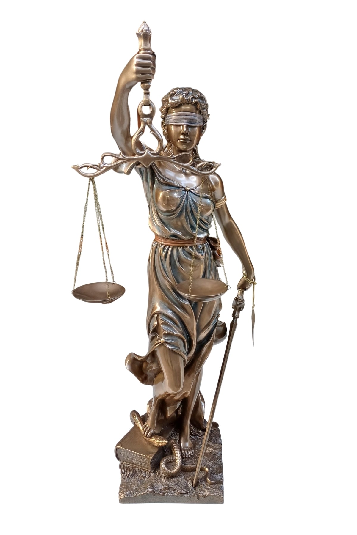 Veronese Adalet Tanrıçası Themis Heykeli - 175 CM Dev Boy