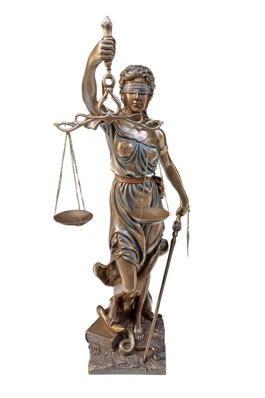 Veronese Adalet Tanrıçası Themis Heykeli - 175 CM Dev Boy