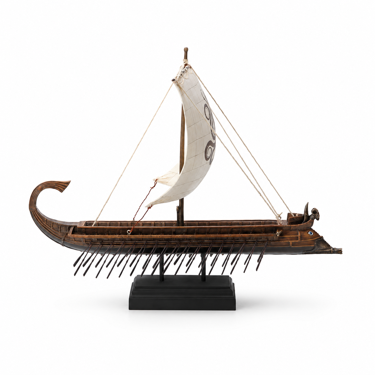 Veronese Kraken Yelkenli Antik Yunan Trireme Model Gemi | WU77762AA