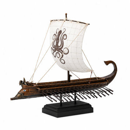 Veronese Kraken Yelkenli Antik Yunan Trireme Model Gemi | WU77762AA