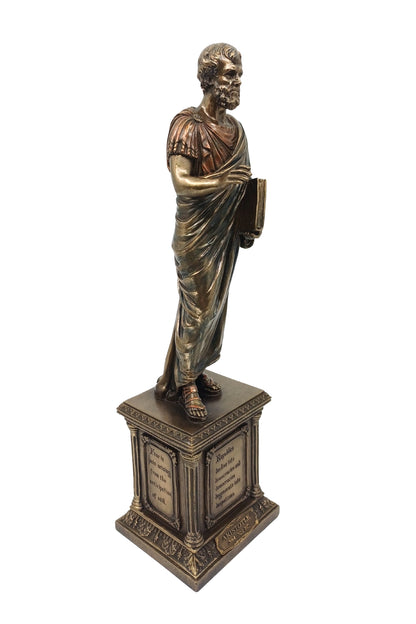 Veronese Aristoteles Biblo Bronz Kaplama – WU75527V4