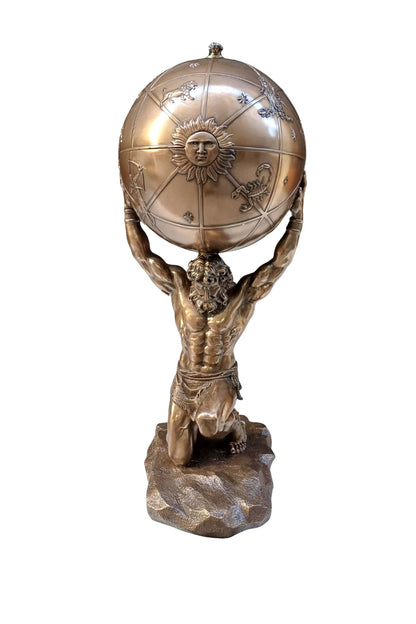 Veronese Atlas Heykeli Büyük Boy ve Gizli Kutu - WU75707V1